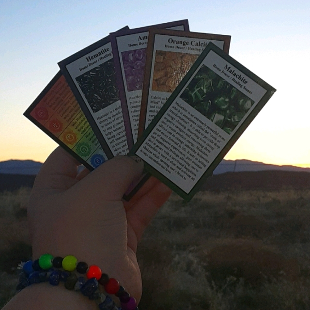 Crystal meaning cards